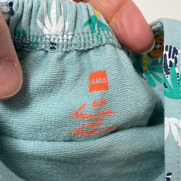 HEMA Baby jumpsuit, zebra pattern, Size 6M - Picture 3 of 12